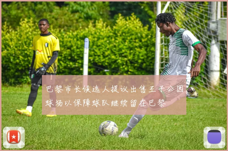 巴黎市长候选人提议出售王子公园球场以保障球队继续留在巴黎